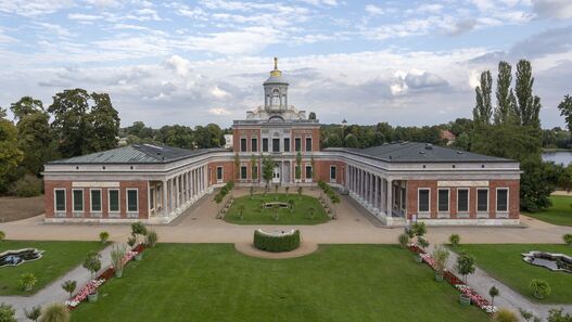 Außenansicht des Marmorpalais im Neuen Garten Potsdam