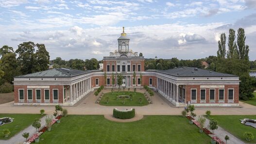 Außenansicht des Marmorpalais im Neuen Garten Potsdam