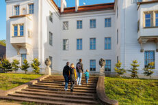 Jagdschloss Grunewald, Ansicht von der Wasserterrasse