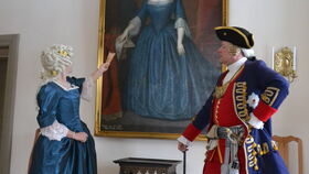 Mit Hermelin und Krone