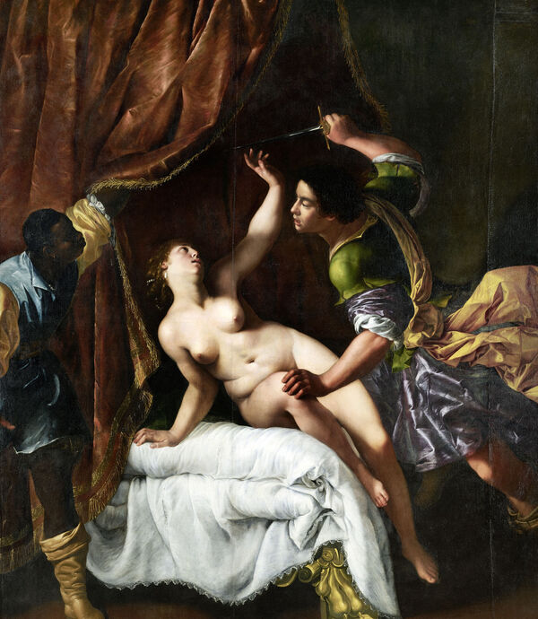 Artemisia Gentileschi: Tarquinius und Lukretia