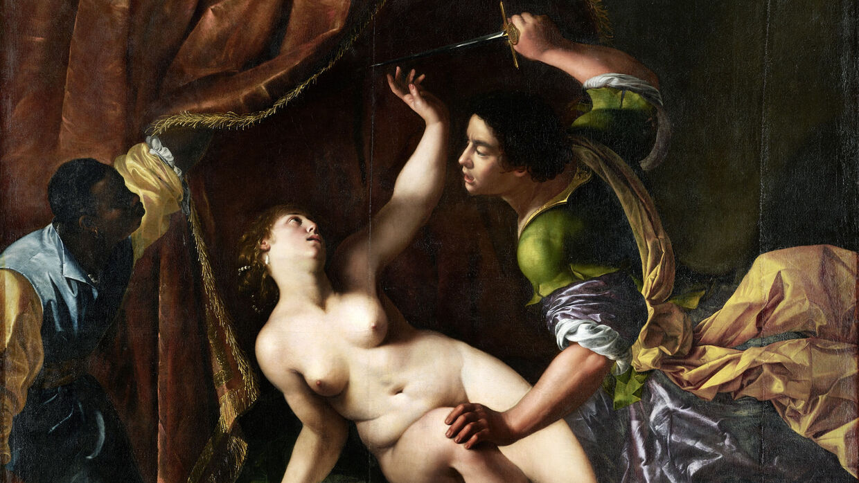 Artemisia Gentileschi, Tarquinius und Lukretia