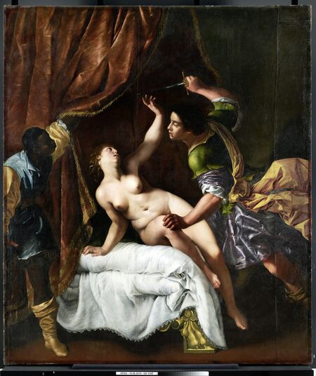 Artemisia Gentileschi: Tarquinius und Lukretia