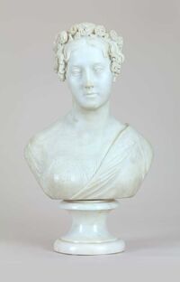 (21) Ridolfo Schadow: Mutmaßliches Bildnis der Elena Buti, Marmor, 1816