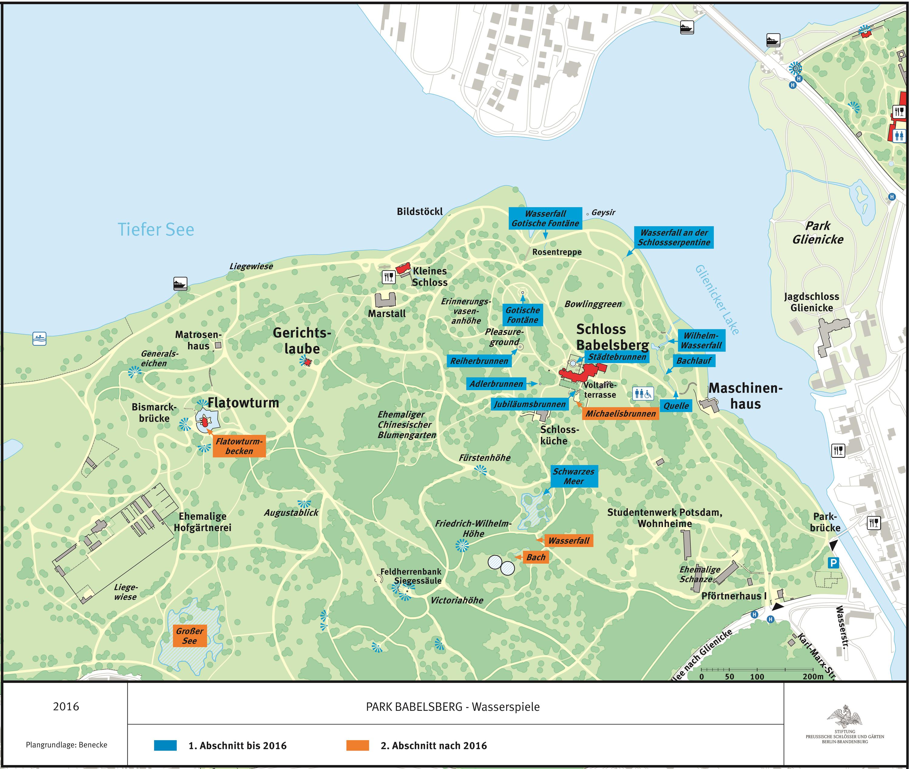 SPSG: SPSG Presse-Info: 16.08. Wasserspiele im Park Babelsberg gehen