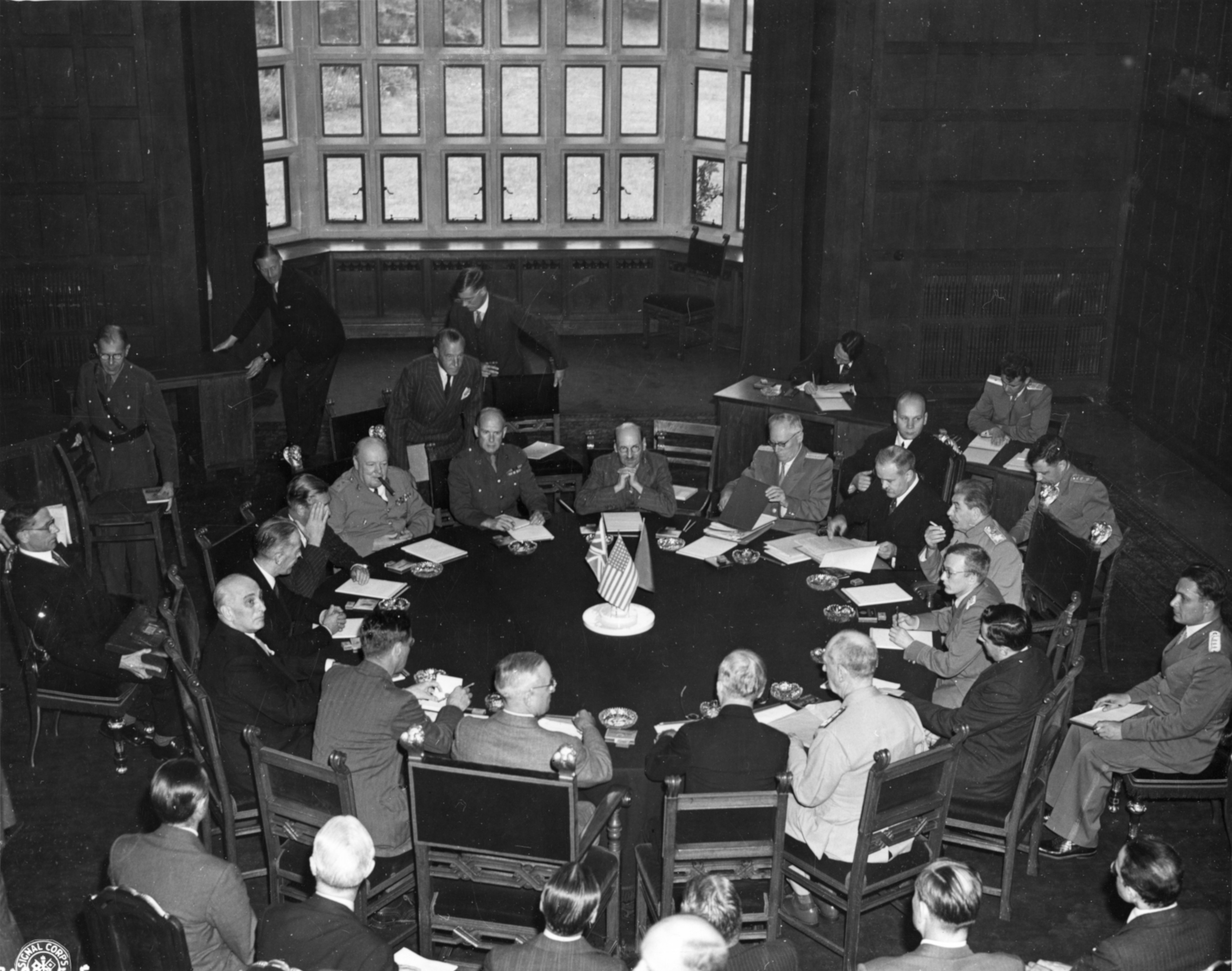 Potsdamer Konferenz 1945 Jocelyn Corona